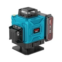 Kann man ein elektronisches Laser-Nivelliergerät zum Ausrichten von Regalen v...